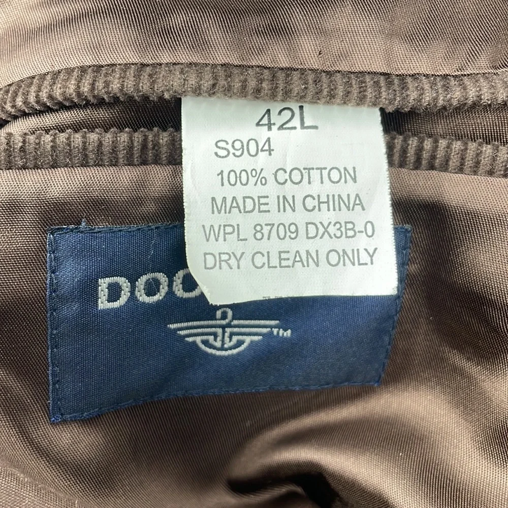 Dockers lined chocolate